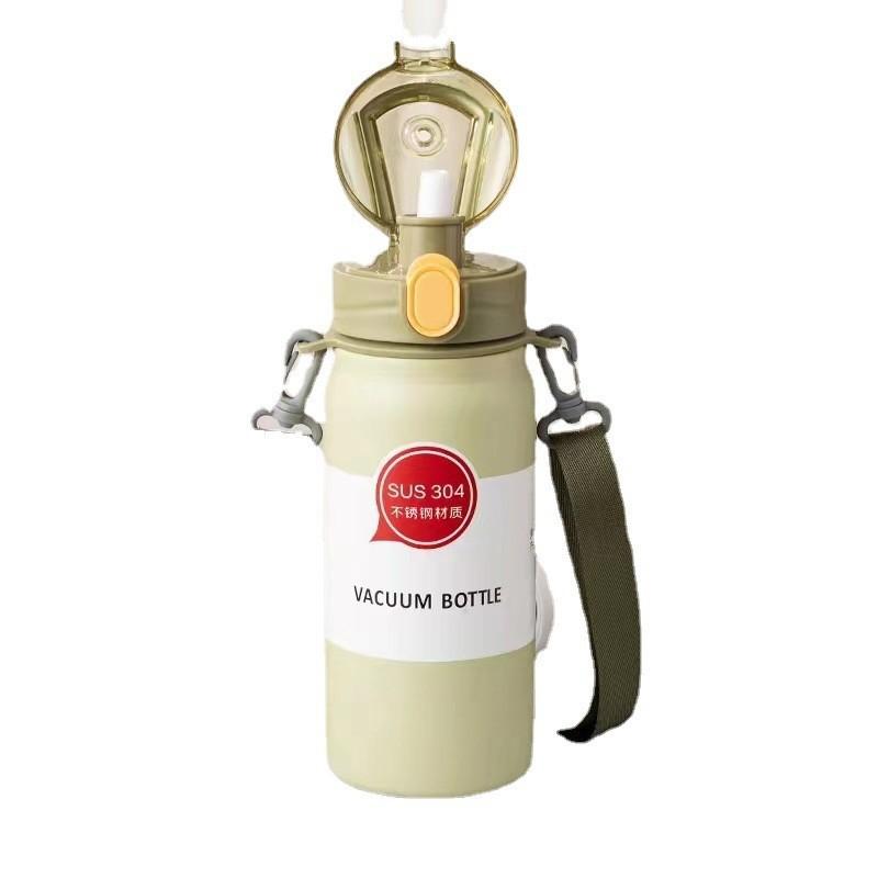 Thermos Cup 600ml Vacuum Flasks Portable Stainless Steel Thermos Cup Water Bottle Travel Tea Mug Office Thermos Cup