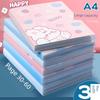 Transparent Insert Loose-Leaf for Pupils Cute Student Sheet Music Folder Paper Learning Involution Organize Fantastic Multi-Layer Thickened Supplies