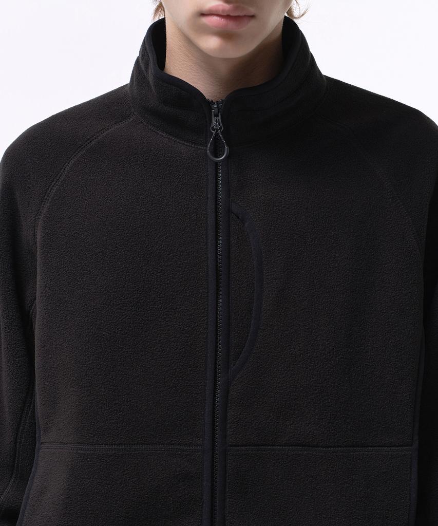 Musinsa Standard [City Leisure] Structured Polar Fleece High-Neck Jacket [Black]