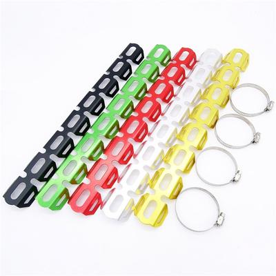 Universal Motorcycle Exhaust Muffler Pipe Protector Heat Shield Cover For BMW