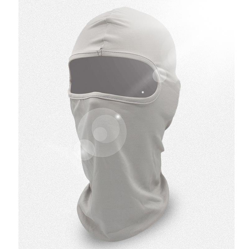 Ice Silk Cycling Balaclava, Breathable Sun Protection Full Face Mask for Motorcycle & Outdoor Sports
