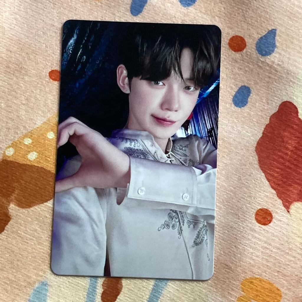 [USED] 2024 Yeonjun TXT membership MOA FC questionnaire trading card