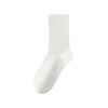 Female Spring and Autumn Pure Cotton Deodorant Boneless Moon Son Tube Stack Socks