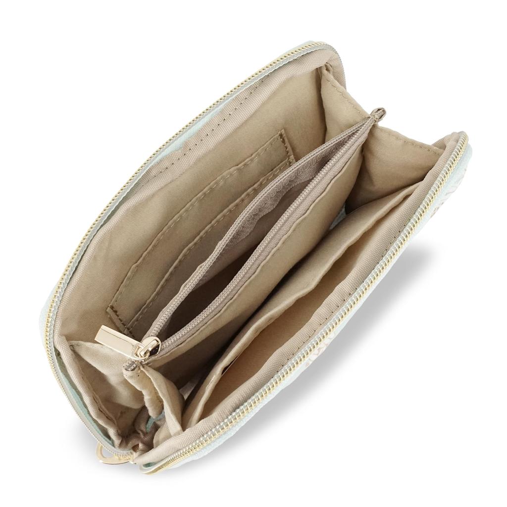 Paul Joe Multi Pouch Vertical Chrysantheme Nounette Mint & PJA-P1354 &