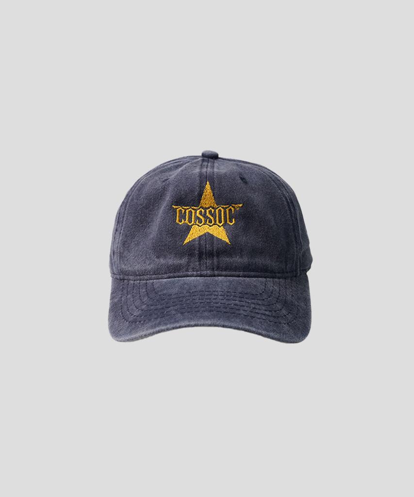 Koso Cc Star Pigment Washed Ball Cap (Burgundy)