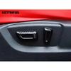 Seat Adjustment Knob Control Button Cover Trim For Mitsubishi Eclipse Cross 2017-  Carbon Fiber Interior Accessories