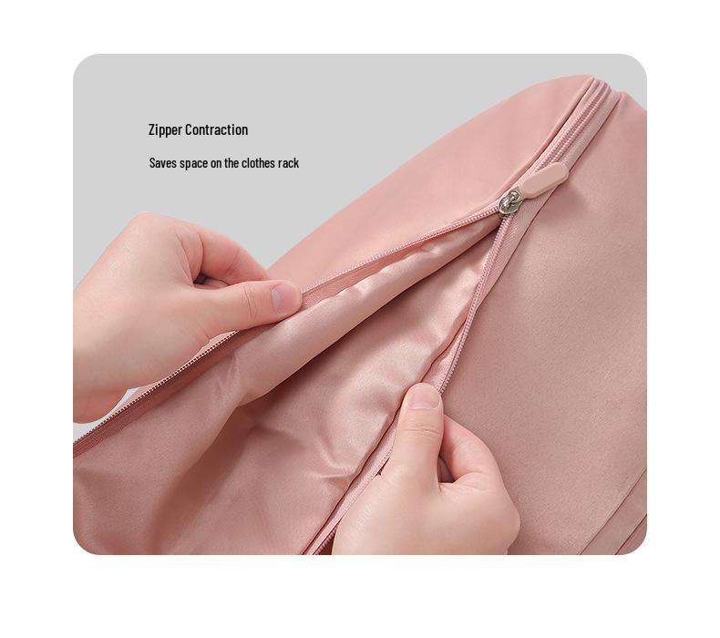 Large Capacity Compressible Storage Bag for Quilts and Jackets