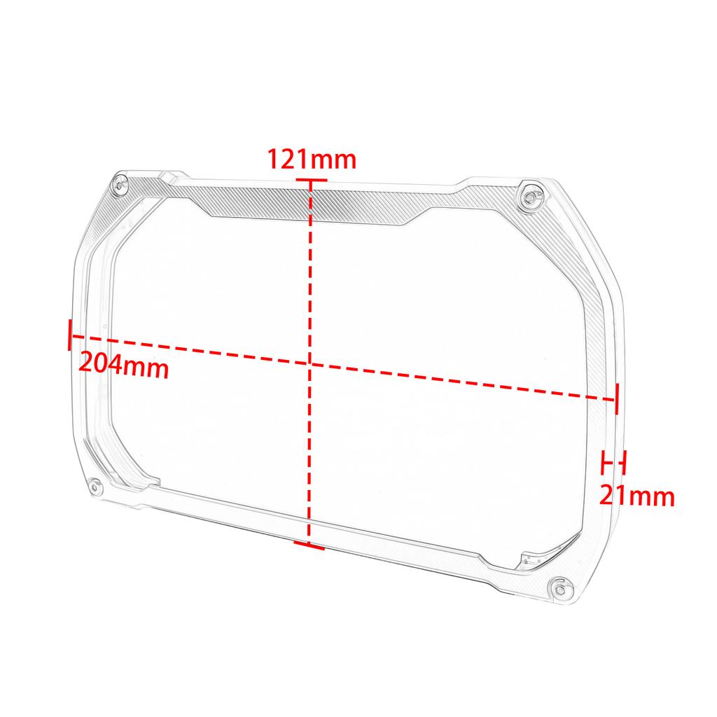 Motorcycle Meter Frame Cover Screen Protector Cover Protection Parts R1250GSA F850GS F750GS F900 F900R For BMW R1200GS R1250GS