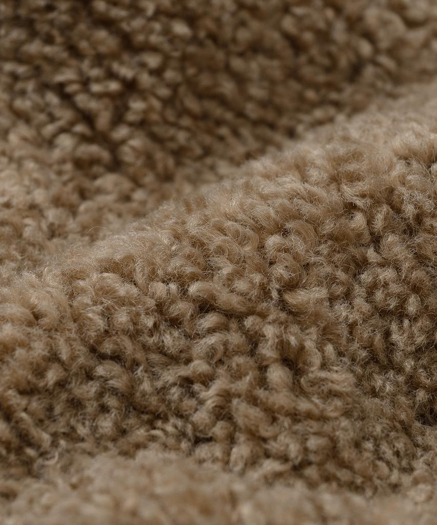 Leftseoul Reversible Half Shearling Jacket [Hazelnut]