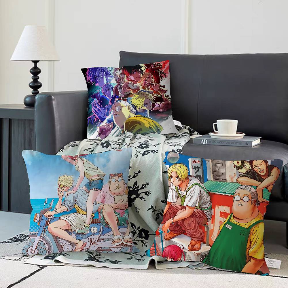 Anime S-Sakamoto-Days Kissenbezug Kissenbezug Deko Kissenbezug Bedruckter Kissenbezug für Couch