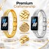 Double Folding Butterfly Clasp Metal Watch Band For Galaxy Fit3 SM-R390