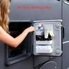 For Accessories Compartment Holder for Biodegradable Powder RV Toilet Storage Box Waste Tank Door Organizer Rack RV