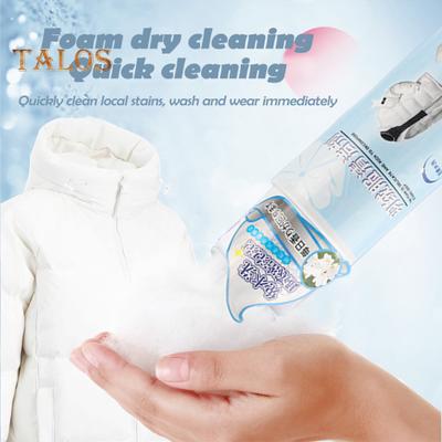 200ML Down Jacket Dry Cleaning Agent with Brush Wash Free Mild Plants Extract Multifunction Down Clothing Detergent Stain Removal Foam Mousse