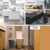 PP Hotel Flame-resistant Garbage Bin With 100KG Load-bearing Capacity Garbage Bin Hotel Protection