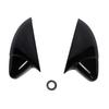 2PCS Car Rearview Side Mirror Cover For VW GOLF 7 MK7 MK7.5 R GTI 2014-2019