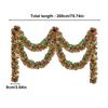 Christmas Tinsel 6.5ft Sparkling Decoration Party Garlands For Party Birthday Halloween Thanksgiving Photo Parties Garlands