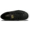 Puma Basket Platform Core Black Gold Women Sneakers White 364040-03