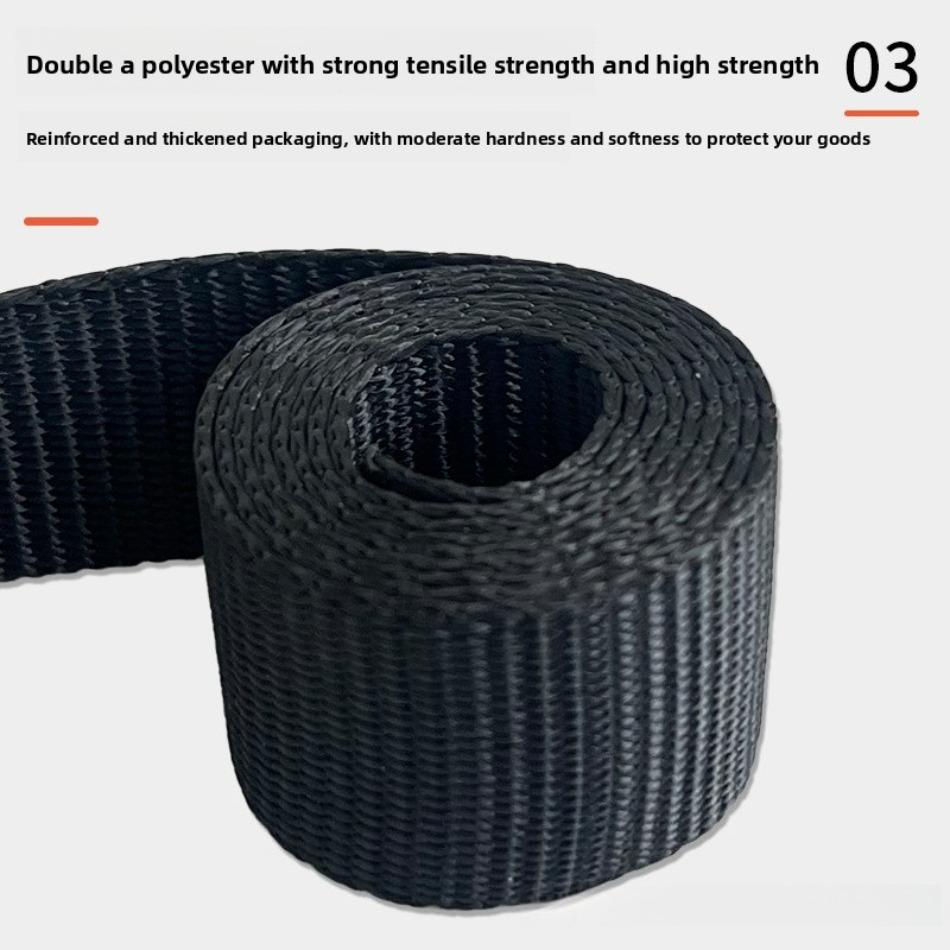 3M Auto Retractable Ratchet Tie Down Starp Belts Double Hook Universal Motorcycle Tools Convenient Fast Binding Prevent Falling