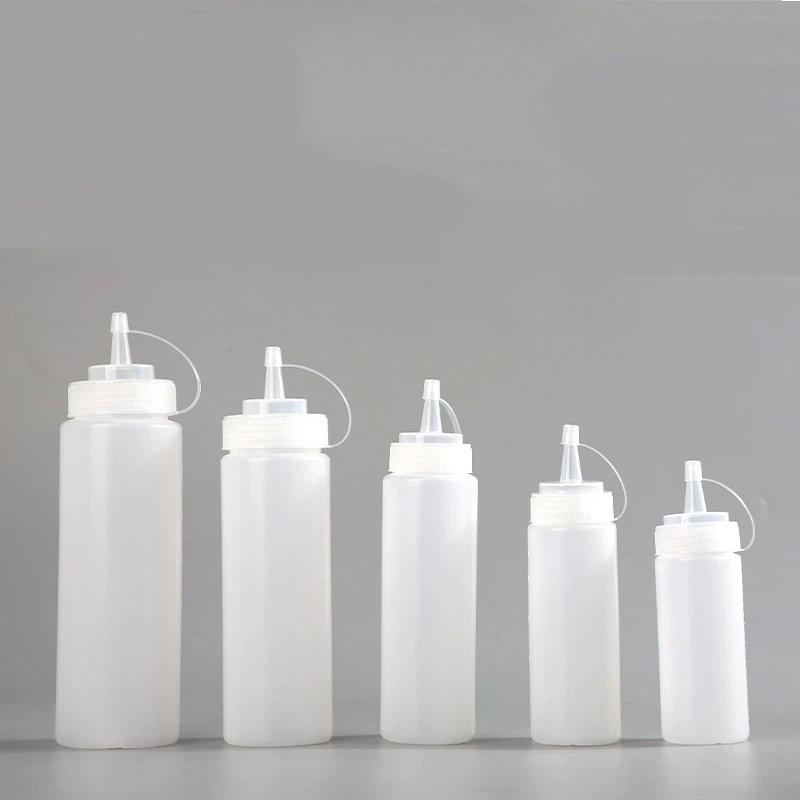 New Kitchen Convenience Tools Plastic Squeeze Bottle Condiment Dispenser Mustard Ketchup Sauce Vinegar Accessories Supplies