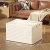 Super Large Capacity Storage Bin With Wheels Foldable Clothes Storage Box Bedroom Stackable Durable Clothing Organizer Box