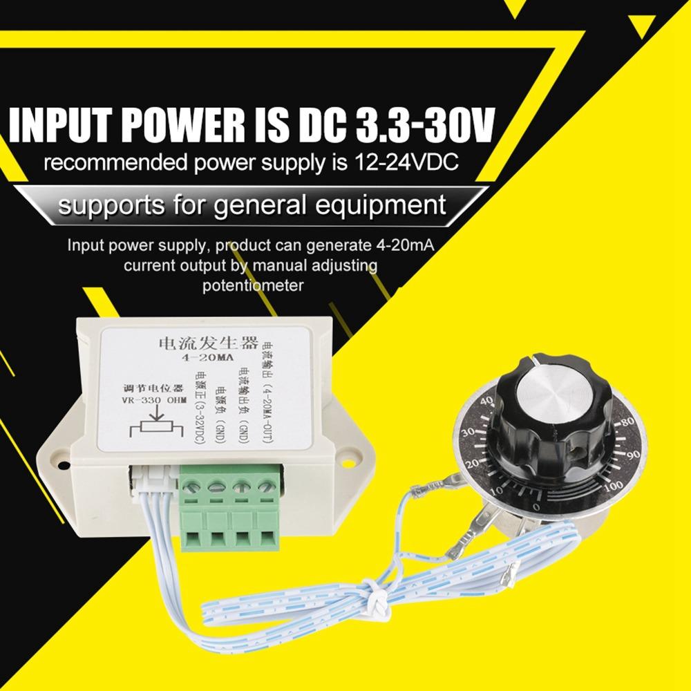 4-20mA Signal Generator Module 12-24VDC Analog Signal Generator  Instrument Calibration
