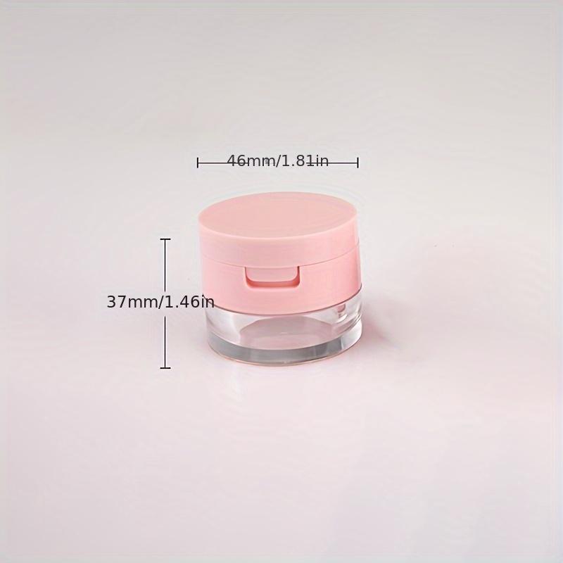 

Portable Mini 3g/5g Honey Powder Case - Compact Fragrance-Free Makeup Organizer with Sifter & Puff, Isolation Net