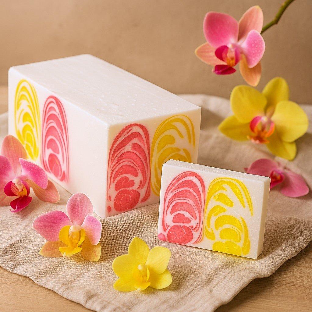 Shamtam Unisex Handmade Soap Loaf - Orchid 1.2Kg