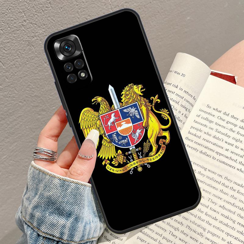 Armenia Armenian Flag Phone Case For Xiaomi Redmi Note 14 13 12 9 10 11 15 Pro Plus 13C 10C 12C 14C 15C Cover