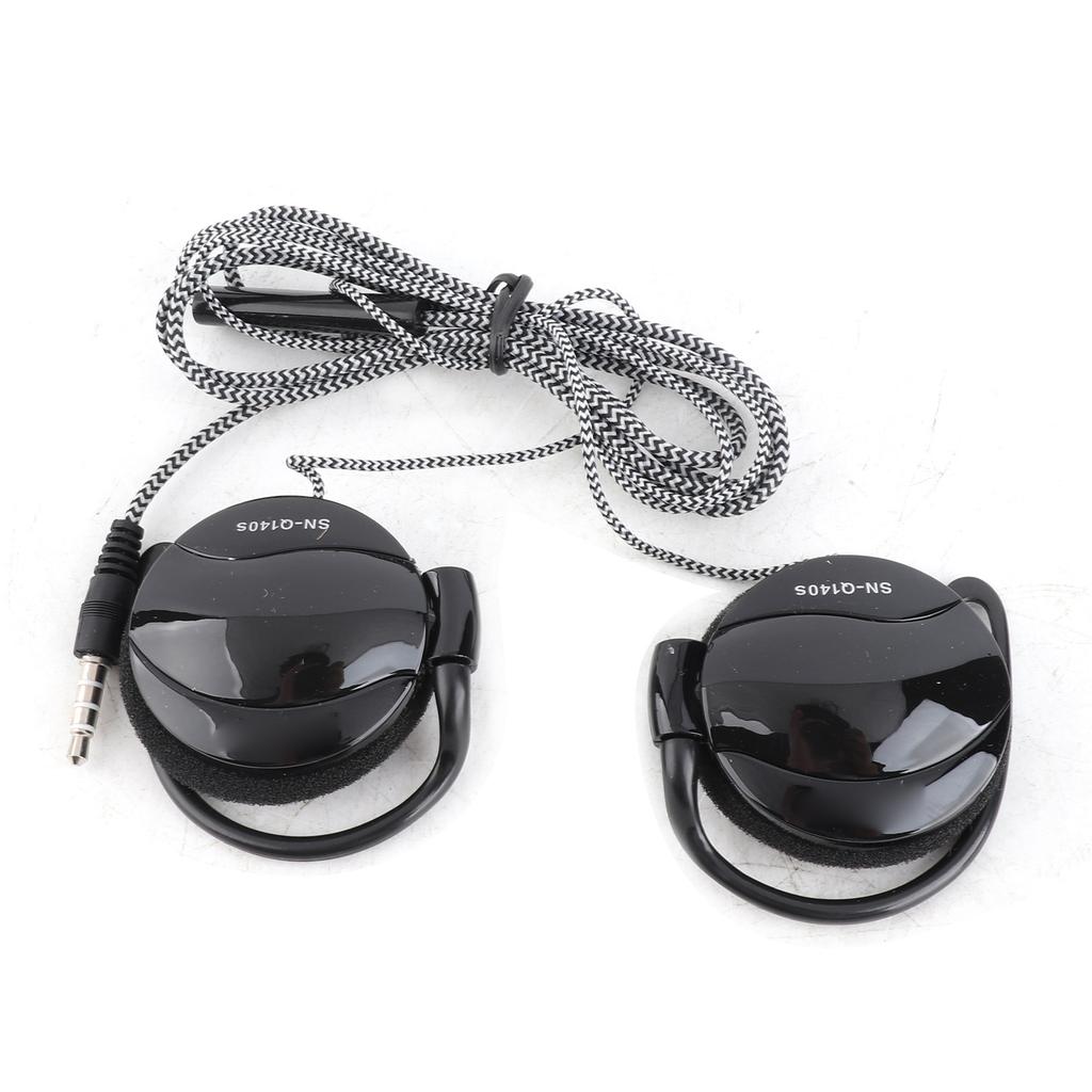 Sport Headphone 3.5mm Ear Hook Headset Line Control Earphone Earpiece for Phone