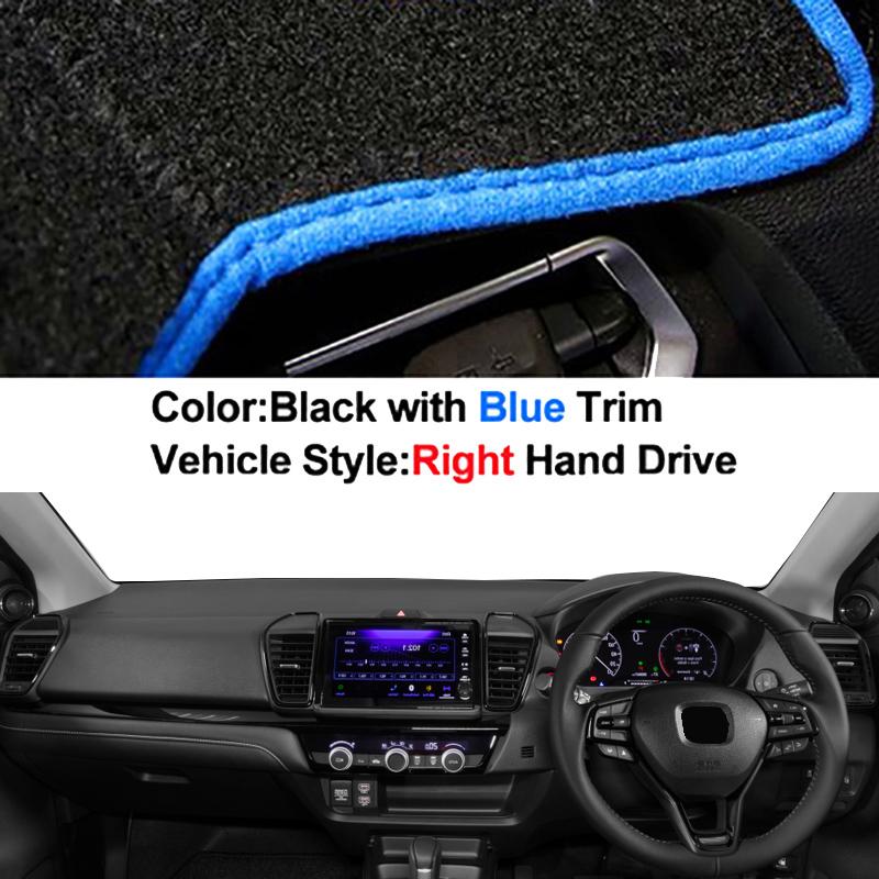 Car Inner Dashboard Cover DashMat Carpet For Honda City 2026 2026 -ON Rug Anti-UV Sun-Shade Protector Anti-sun