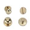 20set Brass Rivets Abrasion Resistance Imitation Gold Luggage Hardware Accessories for Craft