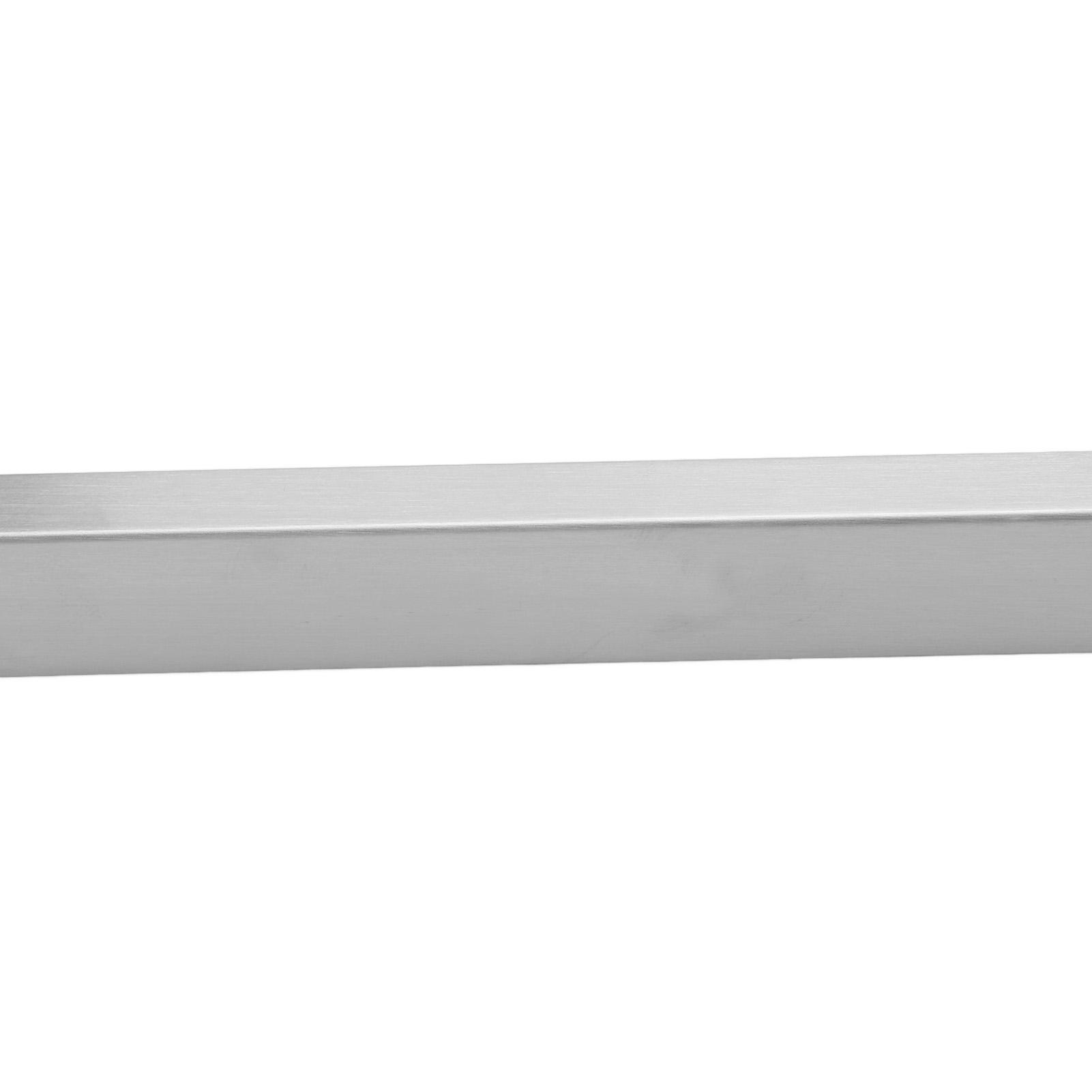 

Towel Bar Brushed Chrome Plated 304 Stainless Steel Rust Proof Simple Towel Rod for Bathroom Hotel 400mm 15.75in 40cm