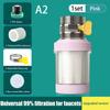 Faucet Filter Element Purifier Sprayer Head Household Water Purifier Filter Shower Remove Chlorine Heavy Metal Filtered