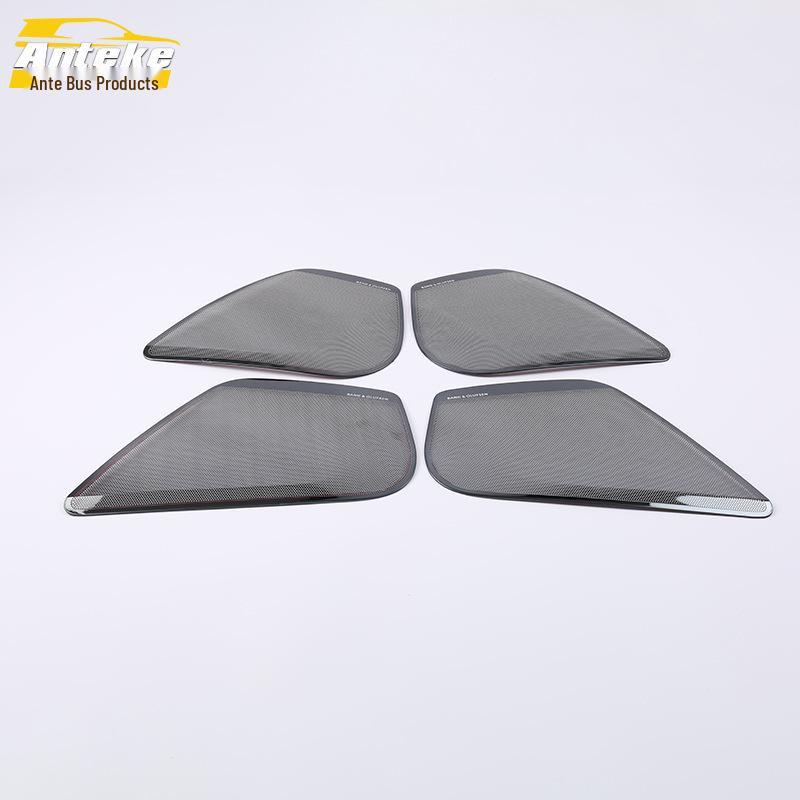 A6L Four-Door Stainless Steel Speaker Cover Decorative Panel Sticker