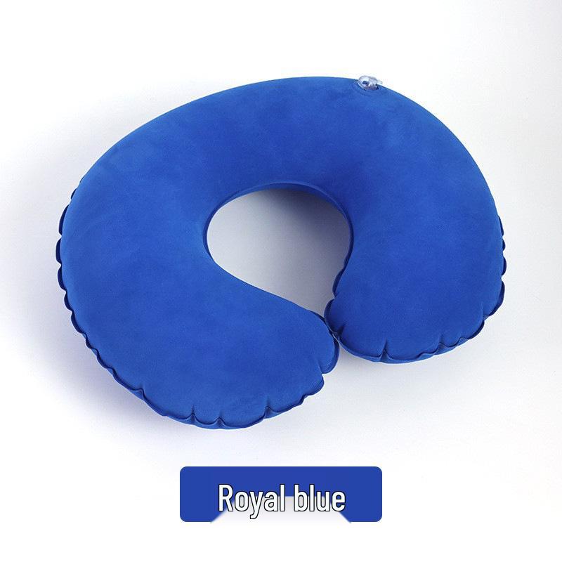 Automatic Inflatable Pillow: Portable Outdoor/Indoor Lumbar & Neck Support for Travel, Office Nap