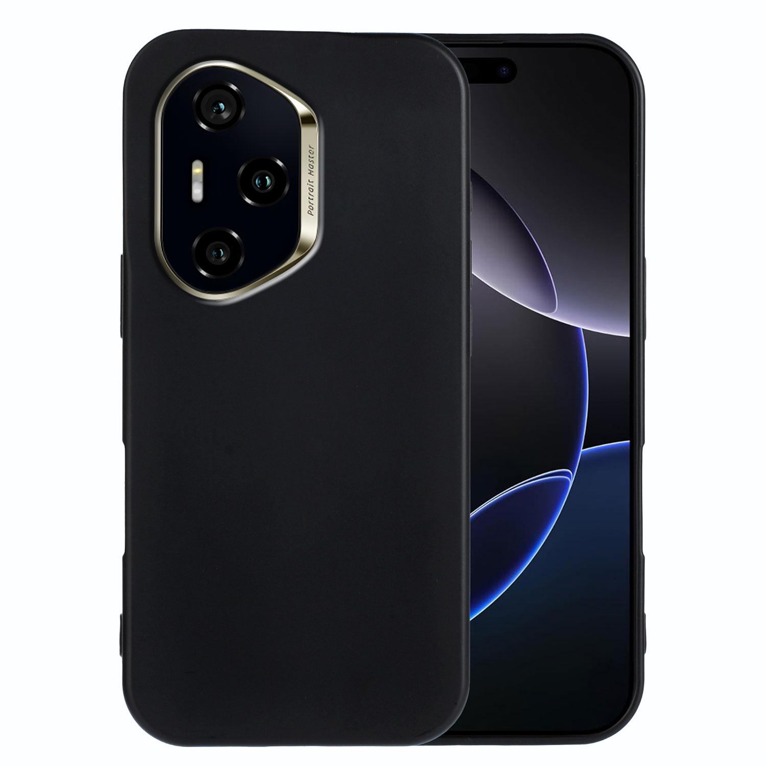 

Для Honor 300 Ultra/Honor 300 Pro Чохол з ТПУ М який Матовий Захист від відбитків пальців Задня кришка телефону Black