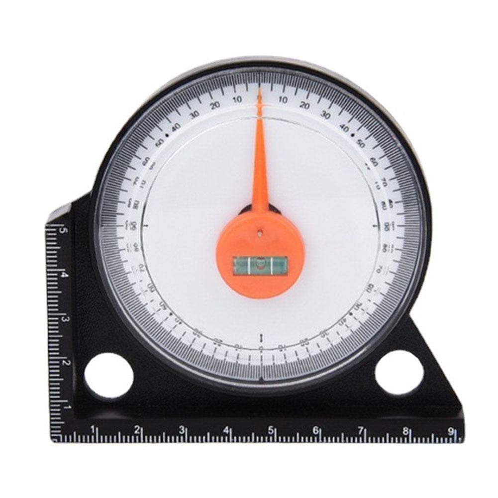 0-90 Degrees Angle Level Finder 92*85*13mm Black+white