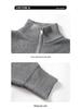 Men's Versatile Round Neck Knitwear Jacket - Stylish, Loose-Fit for Spring, Autumn, Winter