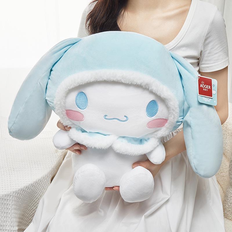 Sanrio Cinnamoroll Plush Doll - Adorable Puppy Stuffed Toy for Girls, Perfect Birthday Gift