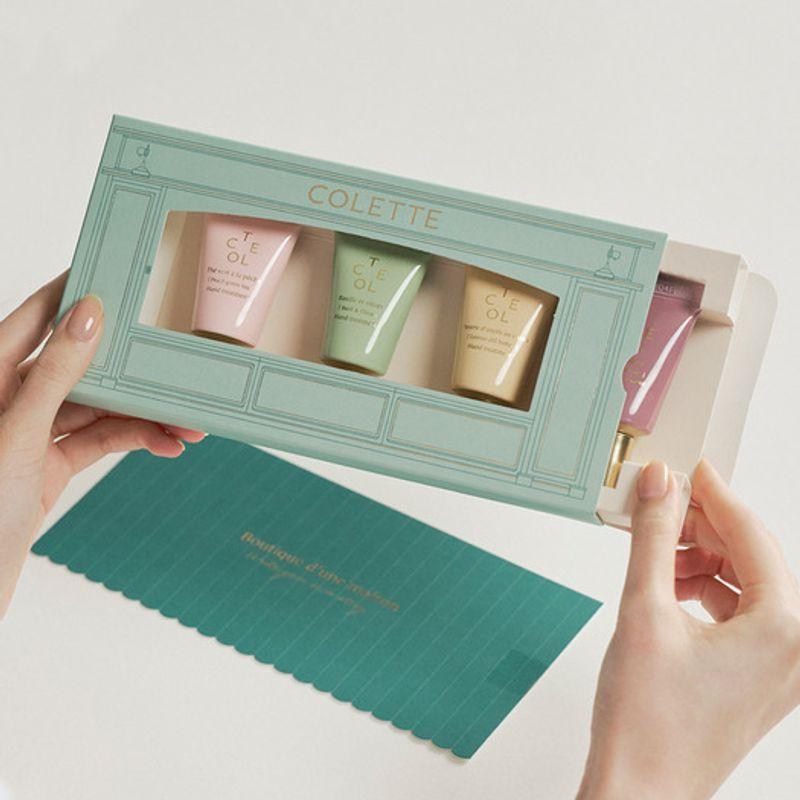 COLETTE Boutique Perfumed Silk Petite Hand Cream Kit (10ml x 4ea) Hand Treatment Kit (10ml x 4ea)