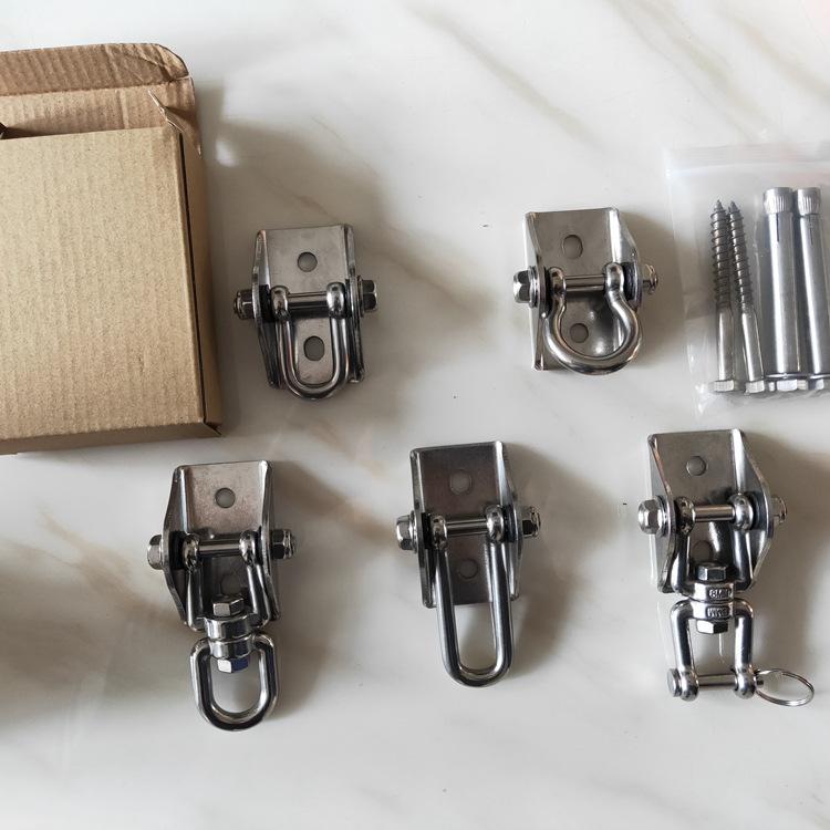 304 Stainless Steel Rotating Swing Hook for Hammock Chair Accessories