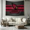 Arizona Cardinals Logo Wall Tapestry Aesthetic Wall Hanging Printed Fabric Blanket Decorative Tapestries for Bedroom Living Room Home Decor