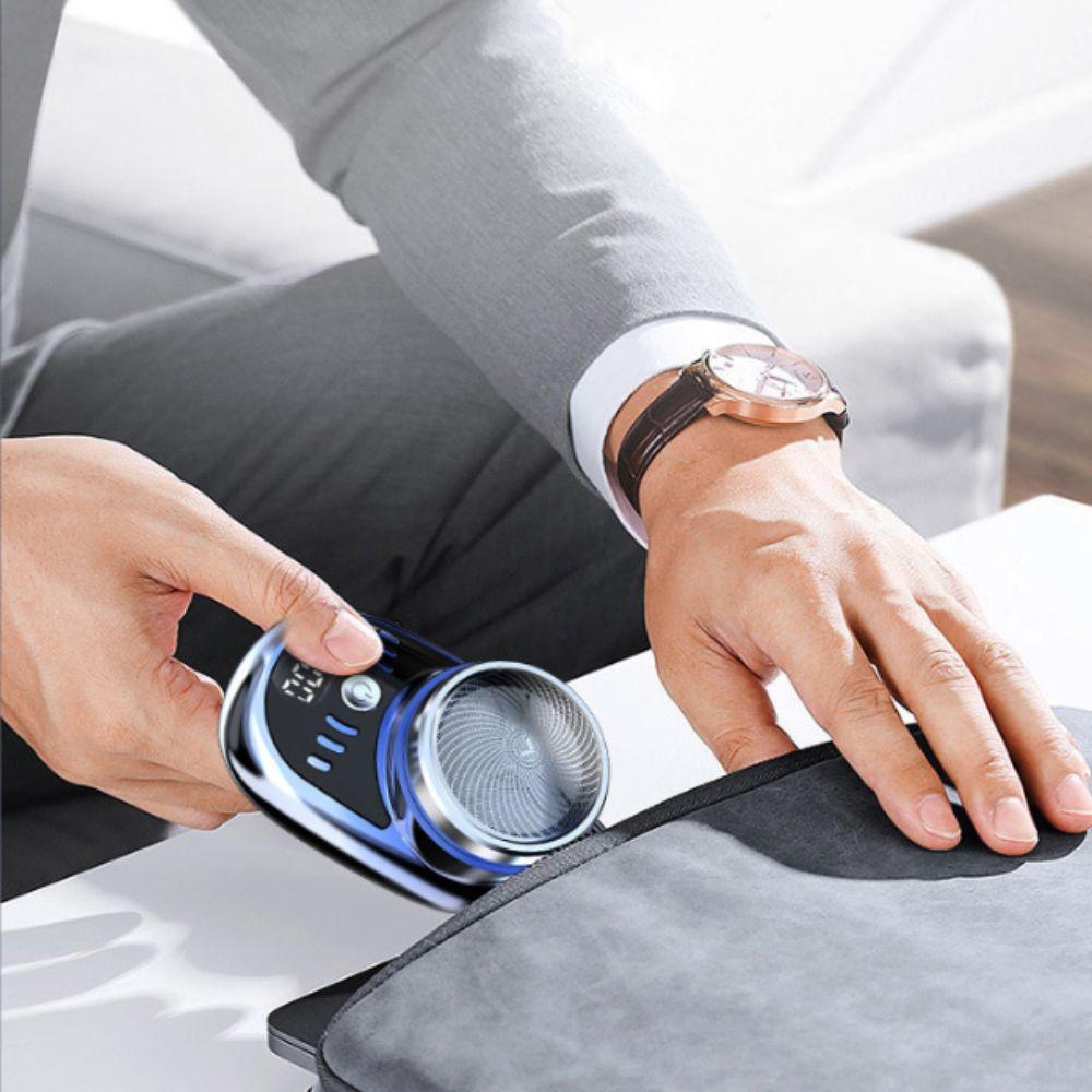 Rechargeable Wireless Shaver Portable Travel Razor Quick Charging Pocket Shaver Car