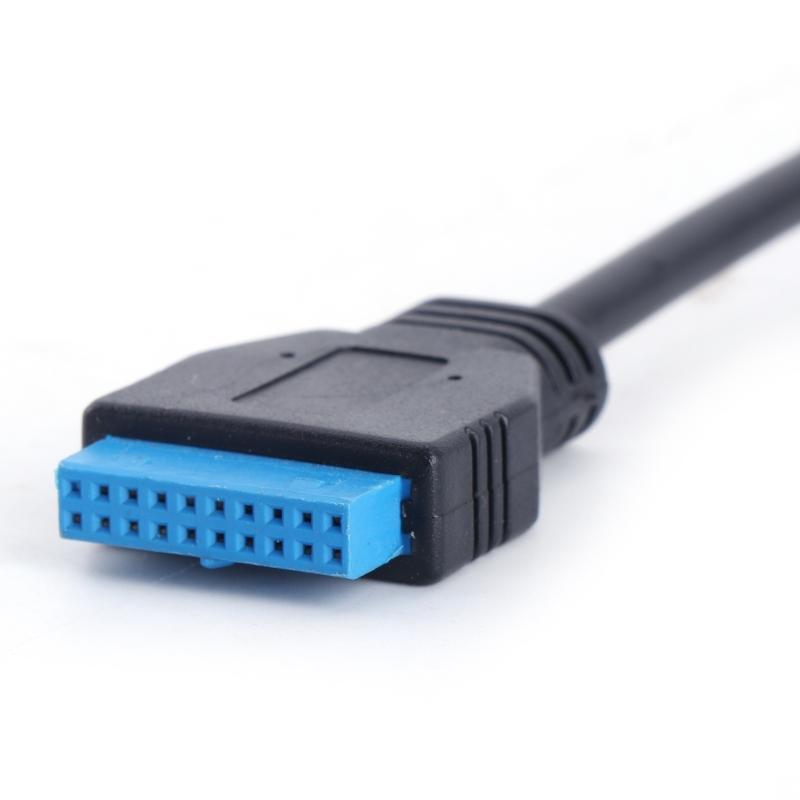 20Pin To 9Pin USB3.0 To 2.0 Conversion Cable Connectors Mainboard Cable 20Pin To 9Pin USB2.0 Male Mainboard Cable