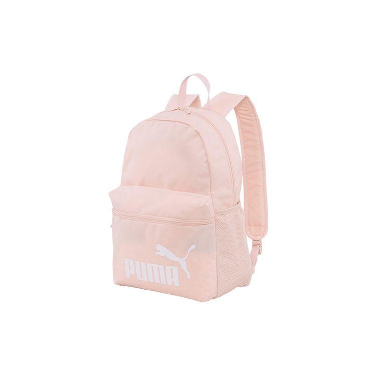 Puma Reflective Classic Simple Daily Fabric Backpack Unisex Backpack Pink 075487-75 Pink