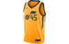 Basketball Jersey Men's Yellow CV9496-719