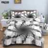 Psychedelic Digital Printing Bedding Set 3D Duvet Cover Set Microfiber Adults Women Single Queen King Twin Full Size Duvet Cover