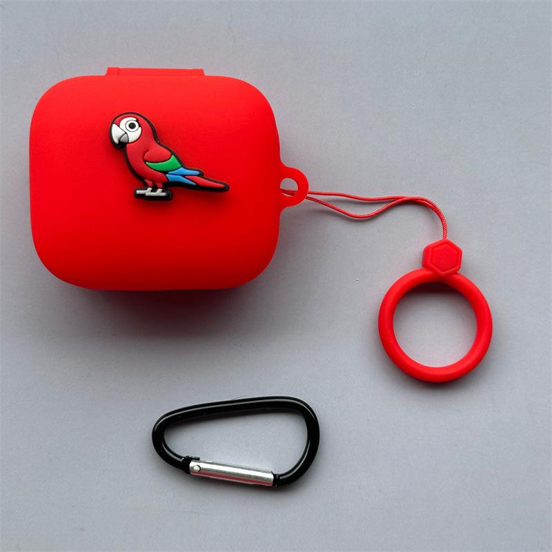 For Soundcore C10i Wireless Bluetooth Headset Case Butterfly Silicone Fashion Soft Case