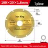 Angle Grinder Cutting Disc - Iron Cutter King for Stainless Steel & Metal | Diamond Grinding Wheel