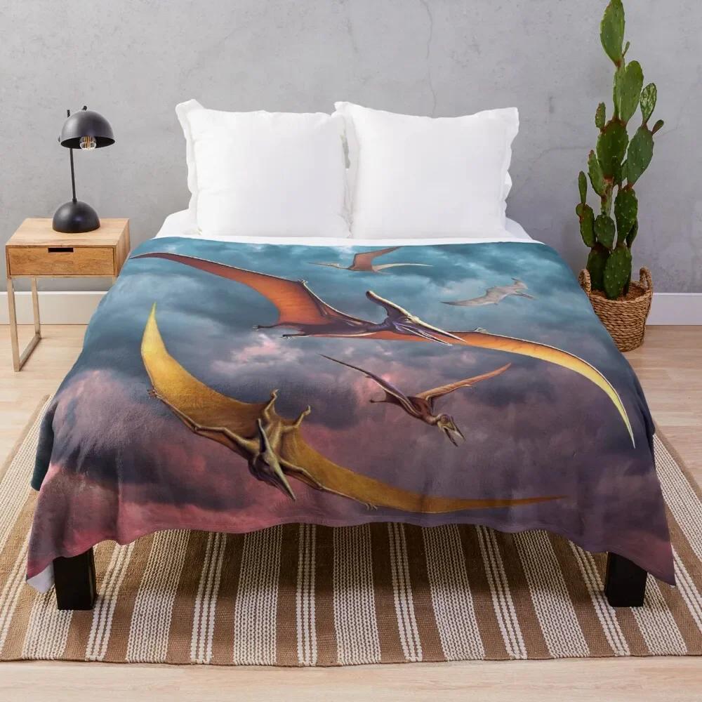 Dinosaur Blanket for Boys Kids, 3D Dinosaur Room Decor for Boys, Jurassic Dinosaur Gifts Soft Flannel Sofa Bed Throw Blanket